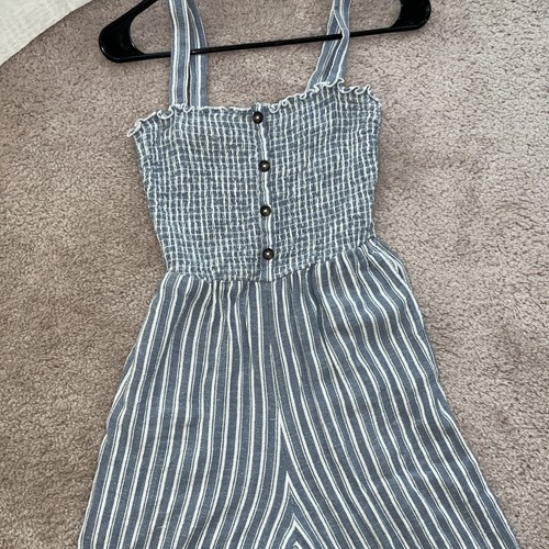 Tuta hollister blu bianca - hollister,